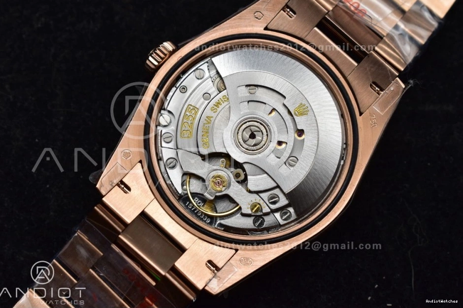 DayDate (Gain Edition Popular 36 President Dial Grey Steel Roman 673 904L V5 Best vr3255 Weight) QF Bracelet on RG 0114